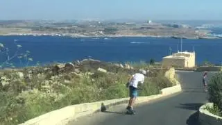 Wilson and Adan downhill longboard