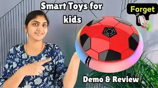USB Rechargeable Battery Powered Hover Football Indoor Floating Hoverball Soccer | Air Football Pro