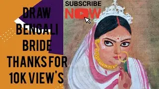 Draw bengali bride part3 step by step easy drawing tutorial #everyone #vairalvideo #beginnerarttips