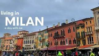 living alone in milan | universidade, pizza gratuita & muita chuva