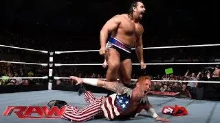 Heath Slater vs. Rusev: Raw, November 17, 2014