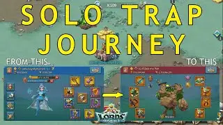 F2P solo trap become low might rally lead! Lords mobile account overview🔥