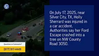 Holly Sherrard Injured in Car Accident Near Silver City, TX