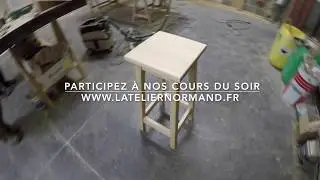 Fabriquez votre tabouret en bois !