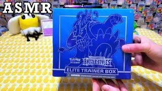 Opening Pokemon Battle Styles ETB | Elite Trainer Box (Rapid Strike) | ASMR Pokemon Cards and Chill