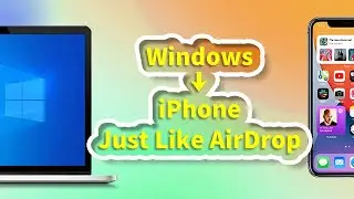 Send Files from Windows to iPhone &mdash; Just Like AirDrop