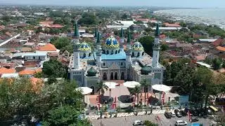 Indahnya Masjid Agung Tuban Jatim dari drone