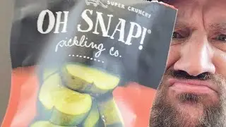 Oh Snap Pickling co Spicy Hottie Pickle Chips