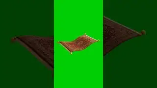 Flying Magic Carpet Green Screen VFX