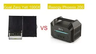 Goal Zero Yeti 1000X vs Renogy Phoenix 200: Which Solar Power Station Reigns Supreme?