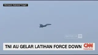 TNI AU Gelar Latihan Force Down