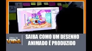 Saiba os processo de cria&ccedil;&atilde;o de um desenho animado - Jornal da Vida -  22/01/18