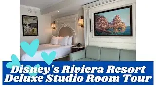 Disney's Riviera Resort Deluxe Studio Room Tour | Disney Vacation Club DVC