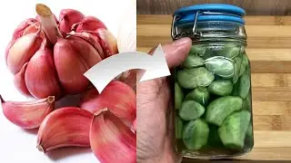 Como fazer o Alho Verde Corretamente