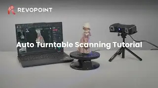 Revopoint MetroX 3D Scanner | Auto Turntable Scanning Tutorial