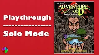 Adventure of D (Second Edition) Playthrough - Standard Solo Mode