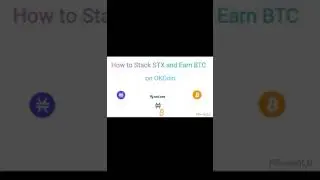 #EarnBitcoinwithStacks   HOW TO STACK STX AND EARN BTC ON OKCoin Exchange.  $STX $BTC Blockchain