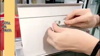 How to install / exchange new camlock for letter box 信箱更换新锁