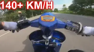 เวฟป้าVSเวฟลุง VESPA 50 Special - On board Quattrini 144 SMALL FRAME 2 STROKE MADNESS!!