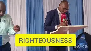 Righteousness by pastor Francis