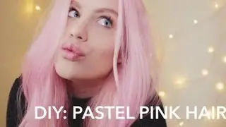 DIY: PASTEL PINK HAIR