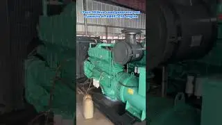 Test 350kva used generator set,Cummins NTA855-G1B engine,Produced in 2012, startup time is 71 hours！