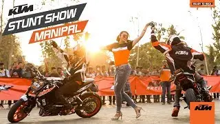KTM Duke 200 Stunt Show Manipal