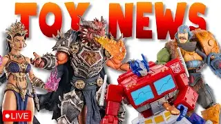 🔴 DORKLAIR LIVE - TOY NEWS - Arkhan | MOTU | Transformers | and more!
