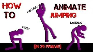 How To Animate Jumping | StickNodes | Tutorial | #animation #jumping #tutorial 