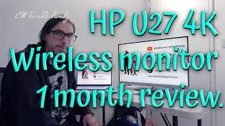 Обзор беспроводного монитора HP U27 4K после 1 месяца использования.