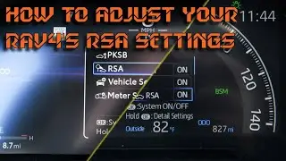 Как настроить параметры RSA на Rav4