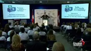 Canadians gets a lesson in financial security
