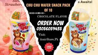 Chu Chu Wafer Snack Pack Of 10 - 03056059435