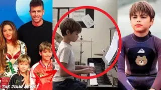 Mil&aacute;n Piqu&eacute; Hijo De Shakira Y Piqu&eacute; Se Hace Viral En Las Redes Sociales Tocando El Piano | V&Iacute;DEO