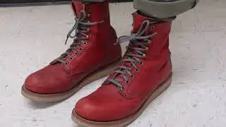 Red Wing 2940 Oro Russet Farm boot Japan 708 round toe boots