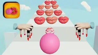 💄💋👄 Lip Runner All Levels Gameplay Trailer Android,ios New Game