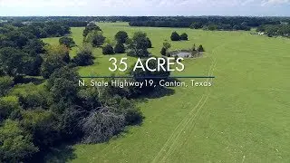 35 Acres For Sale - N. State Highway 19 - Canton, Texas