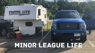 How MINOR LEAGUE BASEBALL PLAYERS LIVE On The Road | + Week 2 Videos of Games