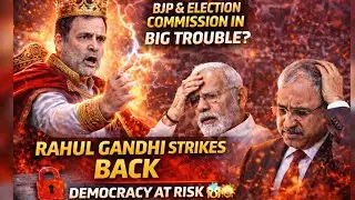 Rahul Gandhi Blasts BJP & EC: &lsquo;Voter Rolls Used as Weapon! BJP & EC Under Fire 🔥#vote #bjp #congress