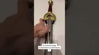 Le Raptor et son &eacute;p&eacute;e de l&eacute;gende