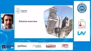 Kaspersky Antidrone presentation by Vassilis Vlachos at DRONES 3S PROJECT live event