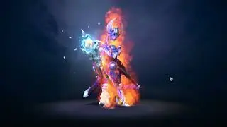 Dota 2 Crystal Maiden Bugged Item (Trail of Burning Doom)