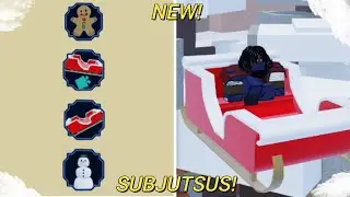 NEW! Sleigh Bomb & Summon, Gingerbread Man, Shadow Snowman SHOWCASE! + SPAWN Location | Shindo Life