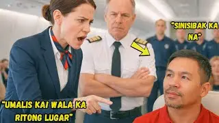 TINANGGIHAN SI MANNY PACQUIA NG FIRST CLASS — 30 MINUTO KALIPAS, SINIBAK NIYA ANG FLIGHT CREW.