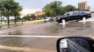 Lubbock Flood caused by August 28th 10 min rain