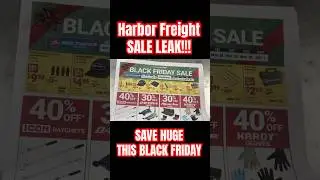 Распродажи Harbor Freight в Черную пятницу (2025)