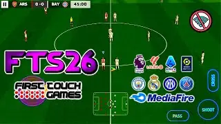 First Touch Soccer 2026|FTS 26 MOD APK + OBB + DATA Download Android MediaFire🔥 |