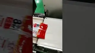 UV laser marking machine is used in the food industry to mark date of on  packaging bag of Noodles