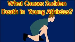 What causes sudden death in young athletes?