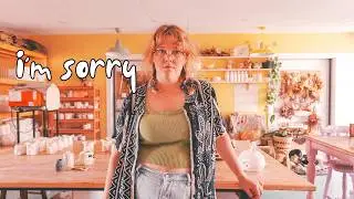 I'm sorry ~ an update and announcement from me
